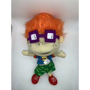 2012 PREOWNED Rugrats Nickelodeon NickToons Chuckie Doll Plush 10 inch Toy